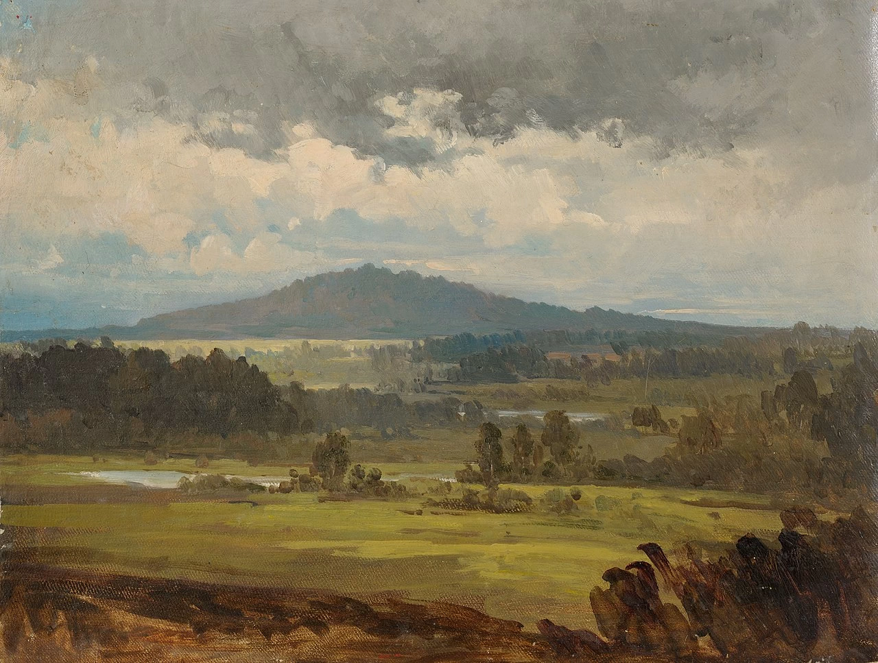 Julie Wilhelmine Hagen - Schwarz, Blauberg a Wolmar, Tartu Art Museum's painting collection 1